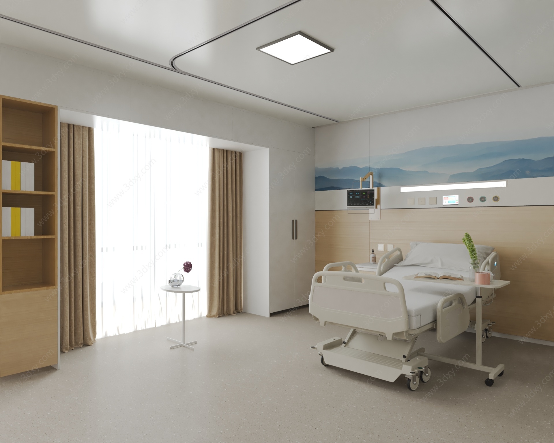 病房3D模型