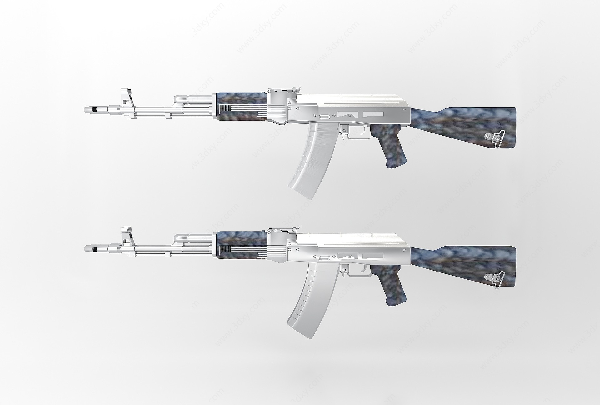 步枪3D模型
