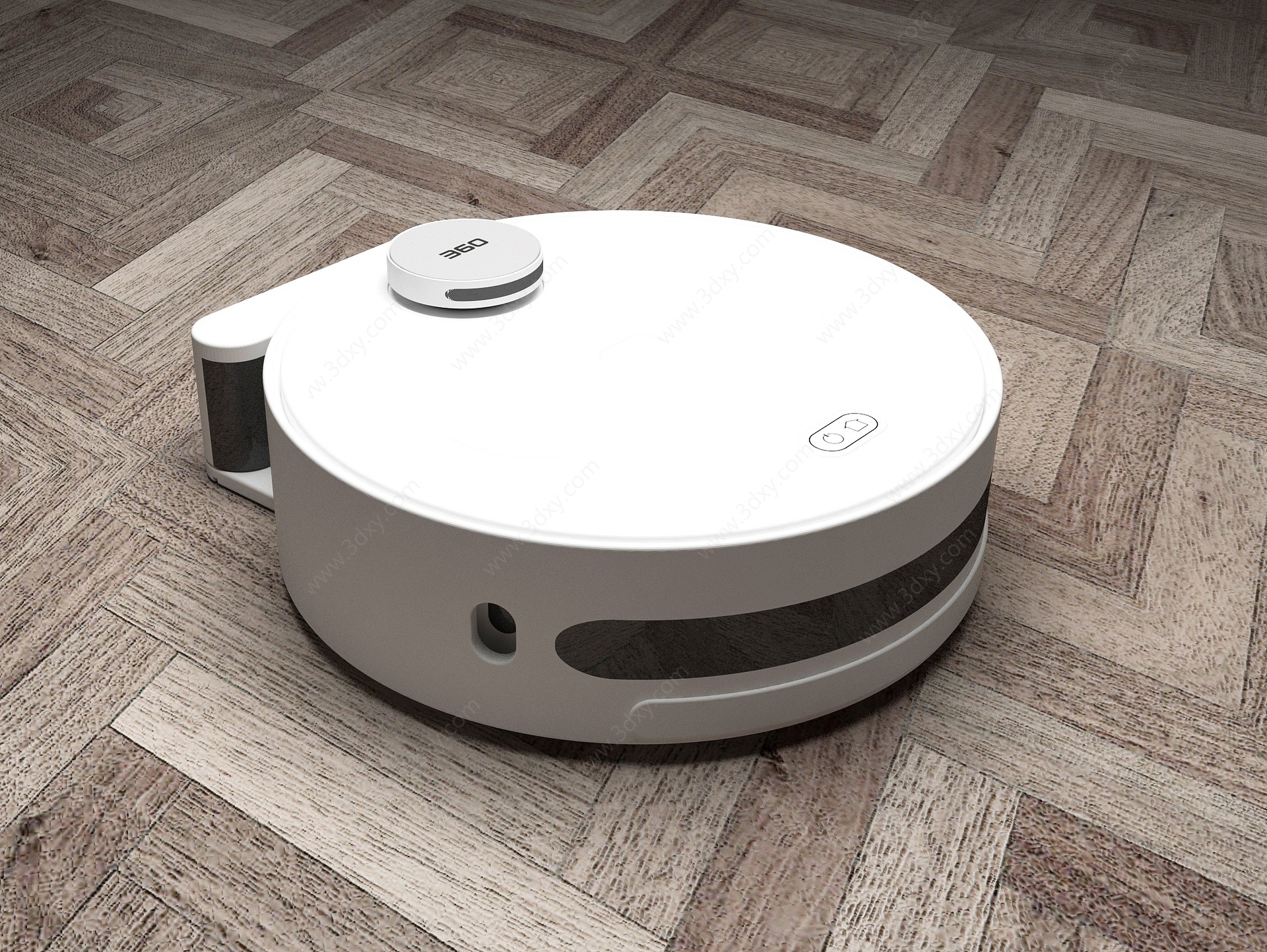 360智能吸尘器3D模型