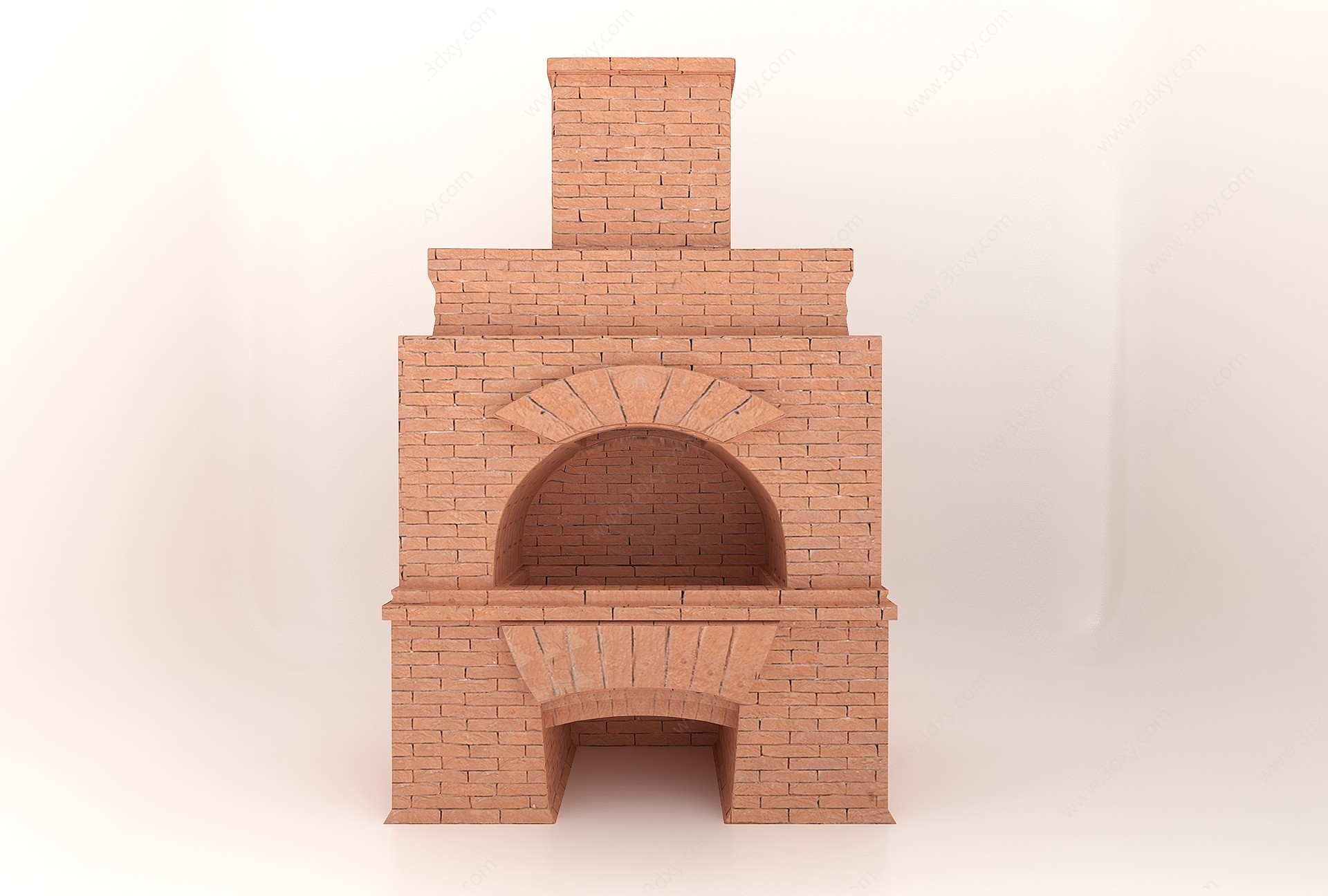 壁炉装饰品3D模型