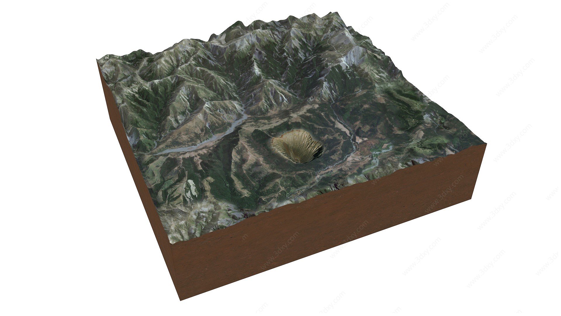 地形结构3D模型