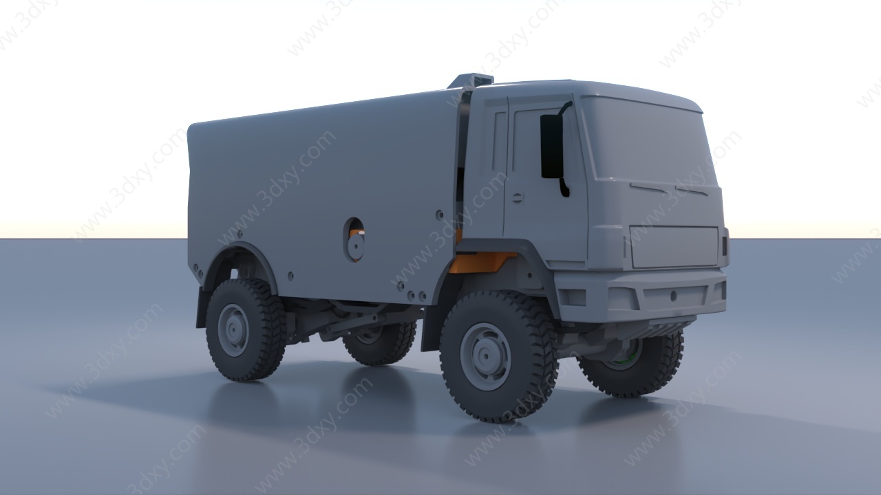 越野卡车3D模型