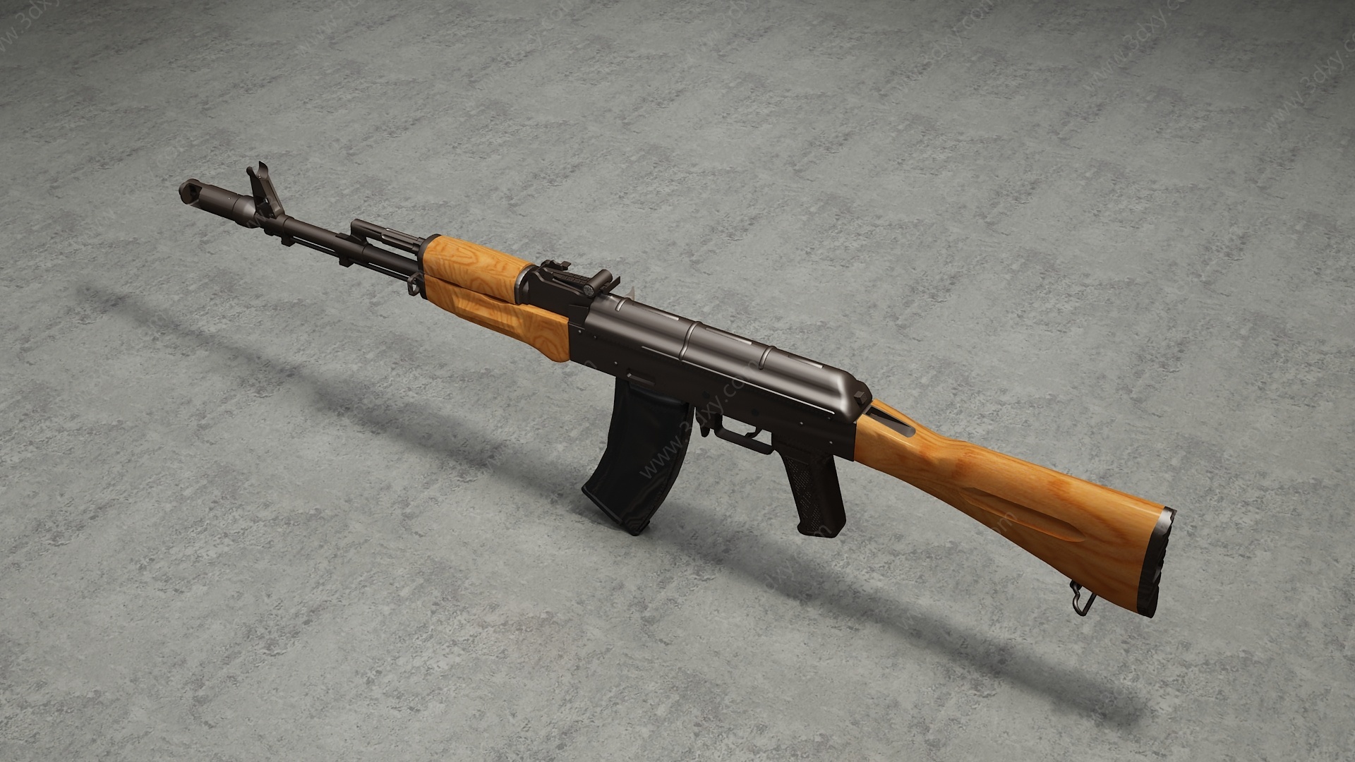 Ak47机枪3D模型