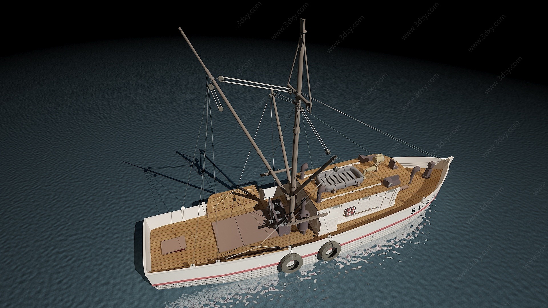 海船3D模型