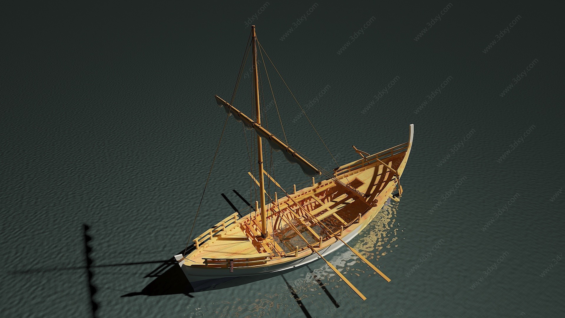 海船3D模型