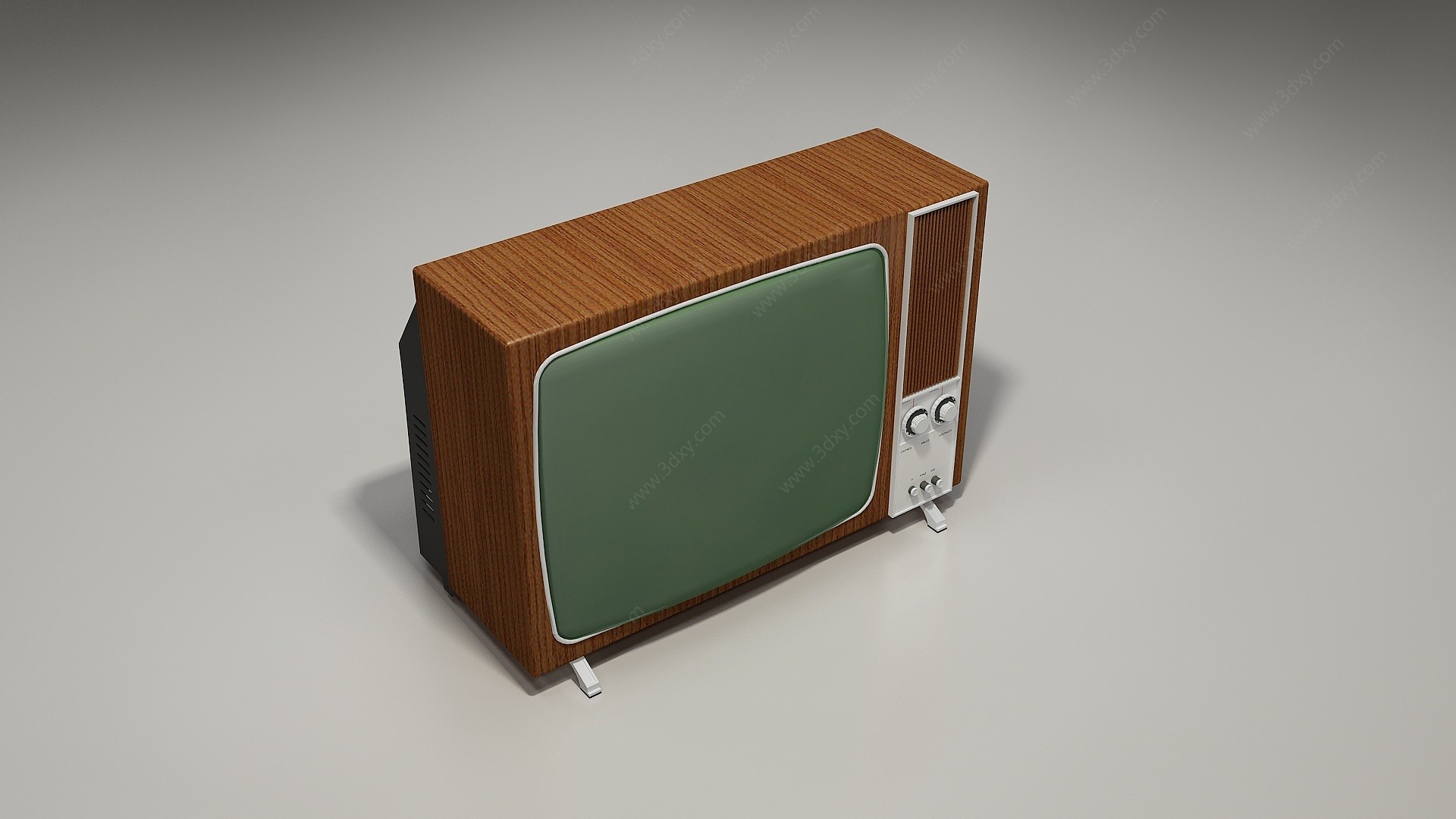 电视机3D模型