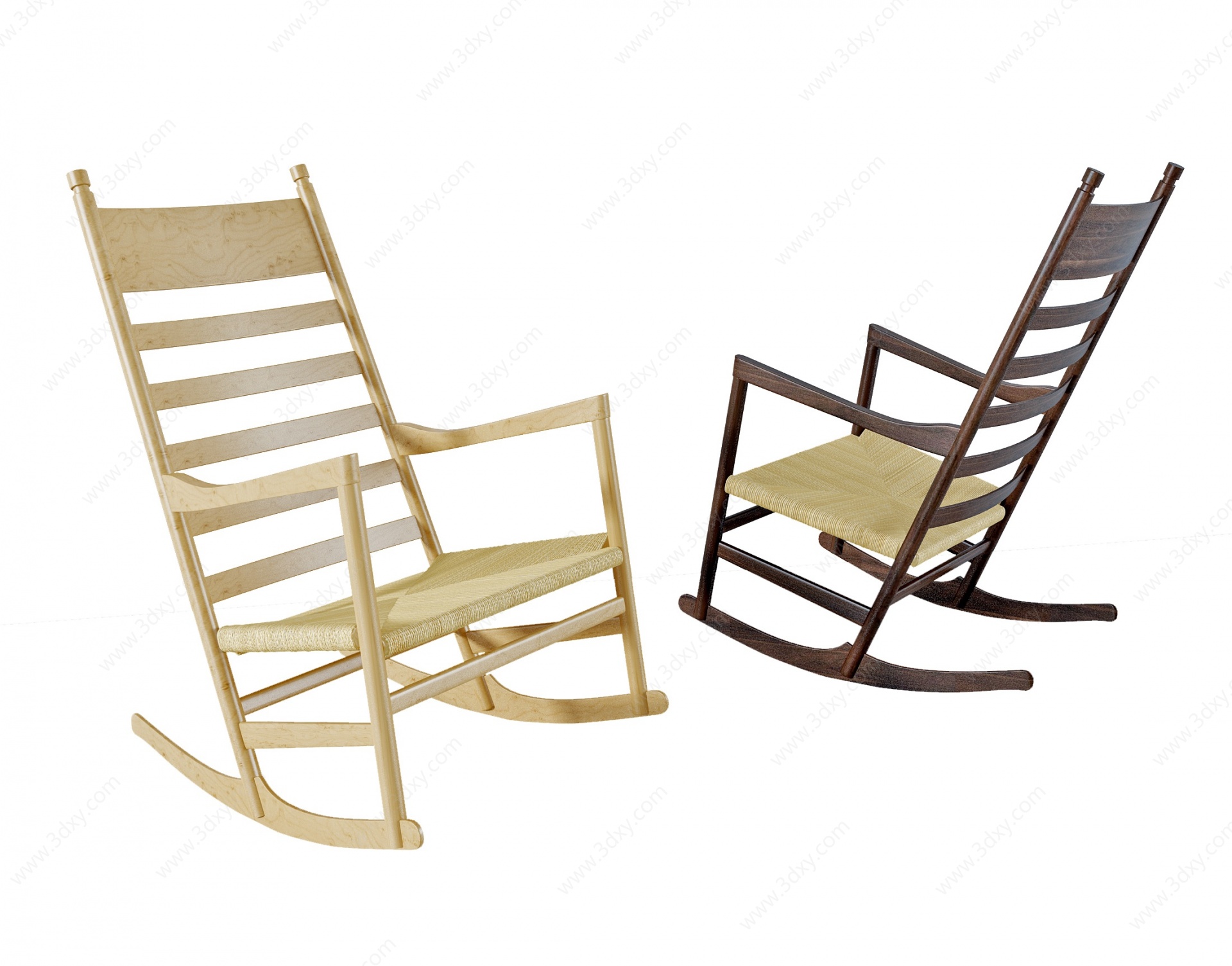 SONICCHAIR现代躺椅3D模型