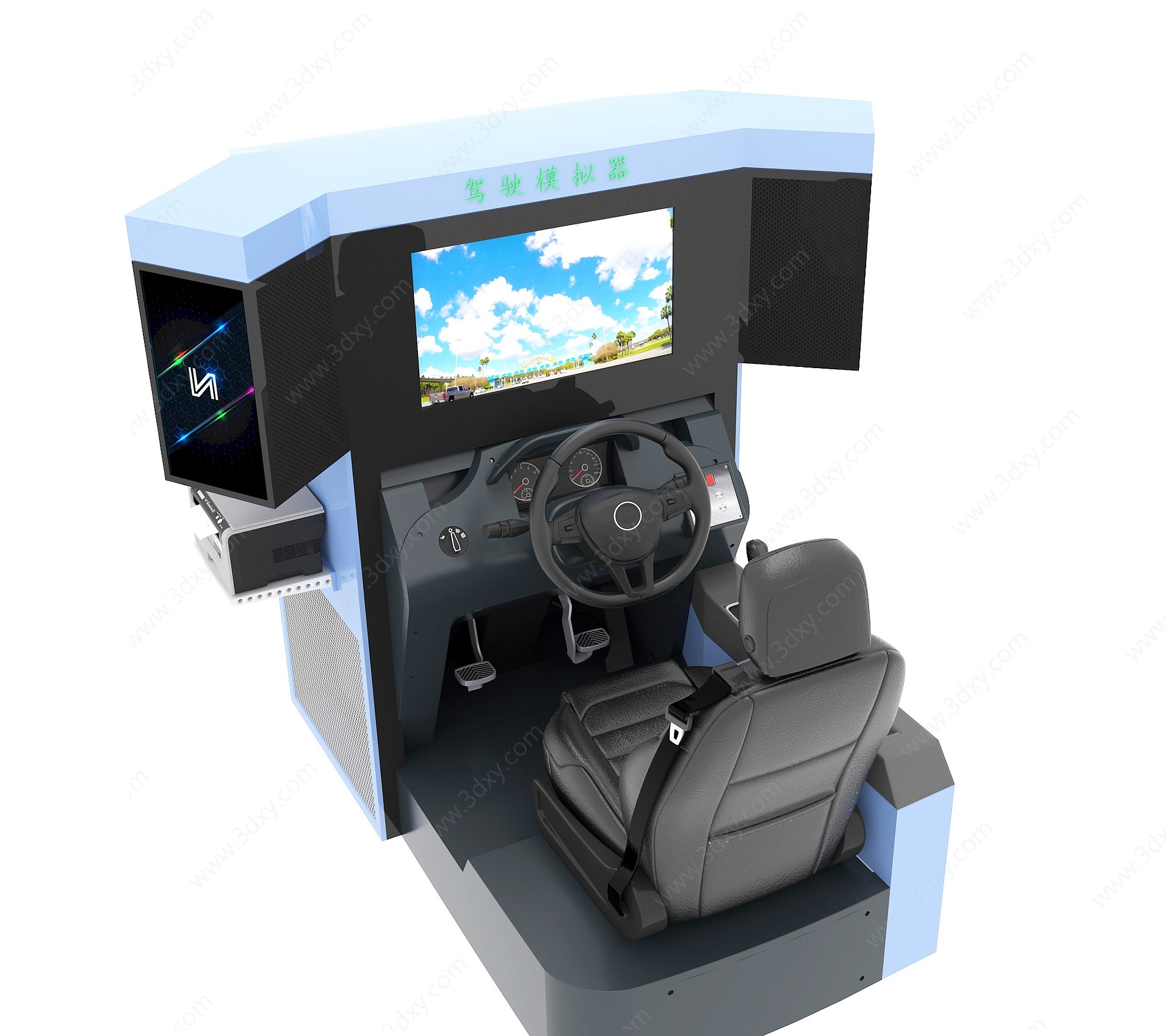 游戏驾驶模拟器3D模型