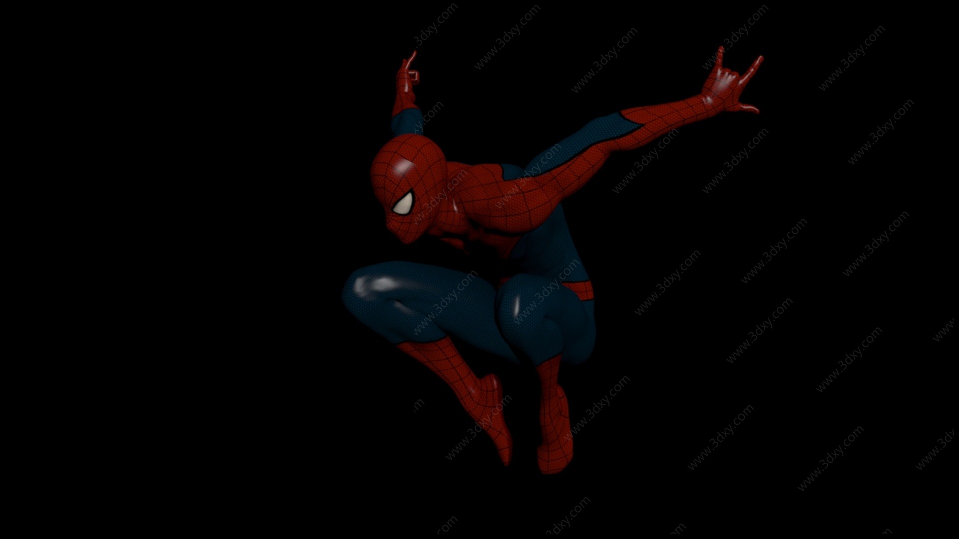 蜘蛛侠3D模型