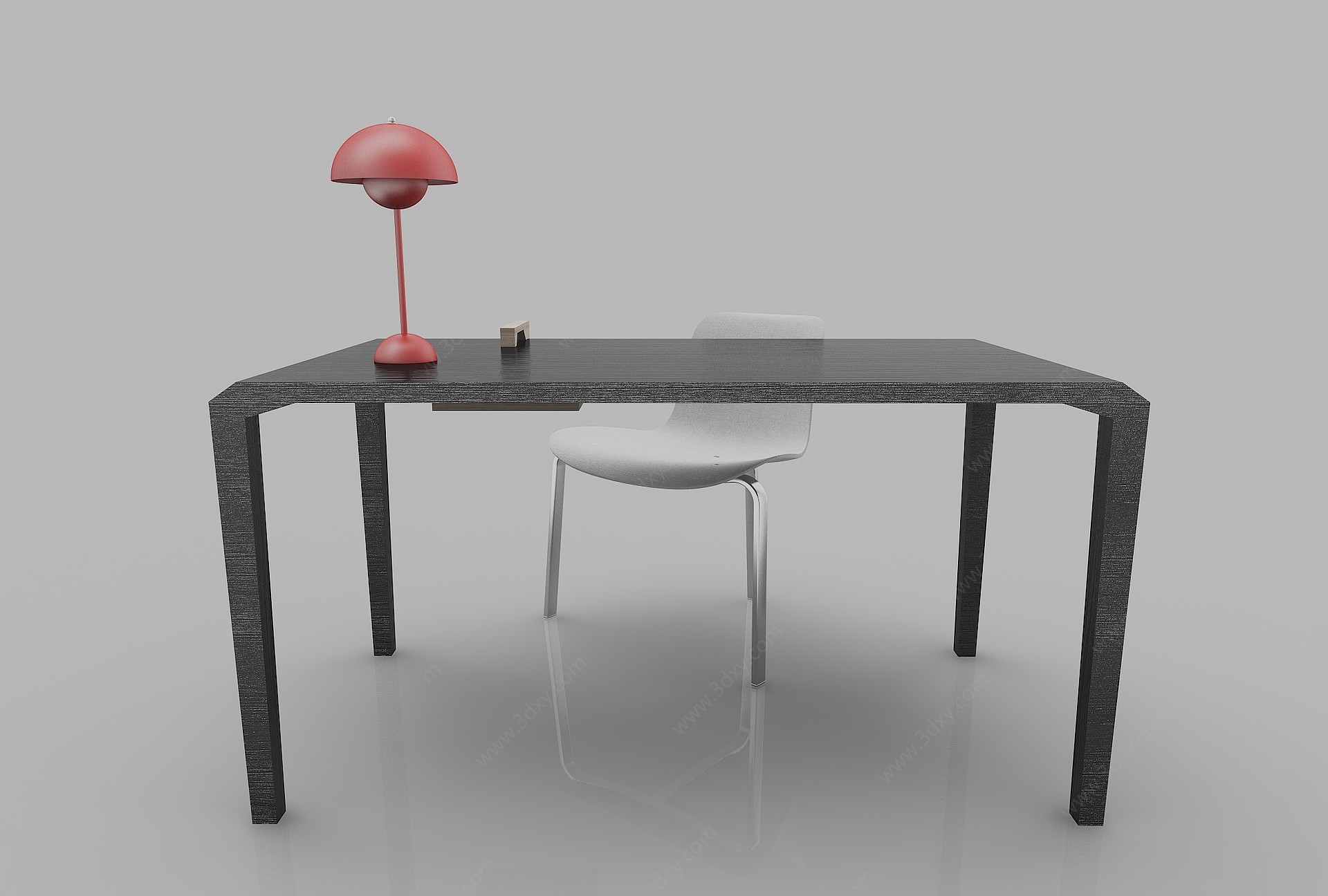 现代风格桌子3D模型