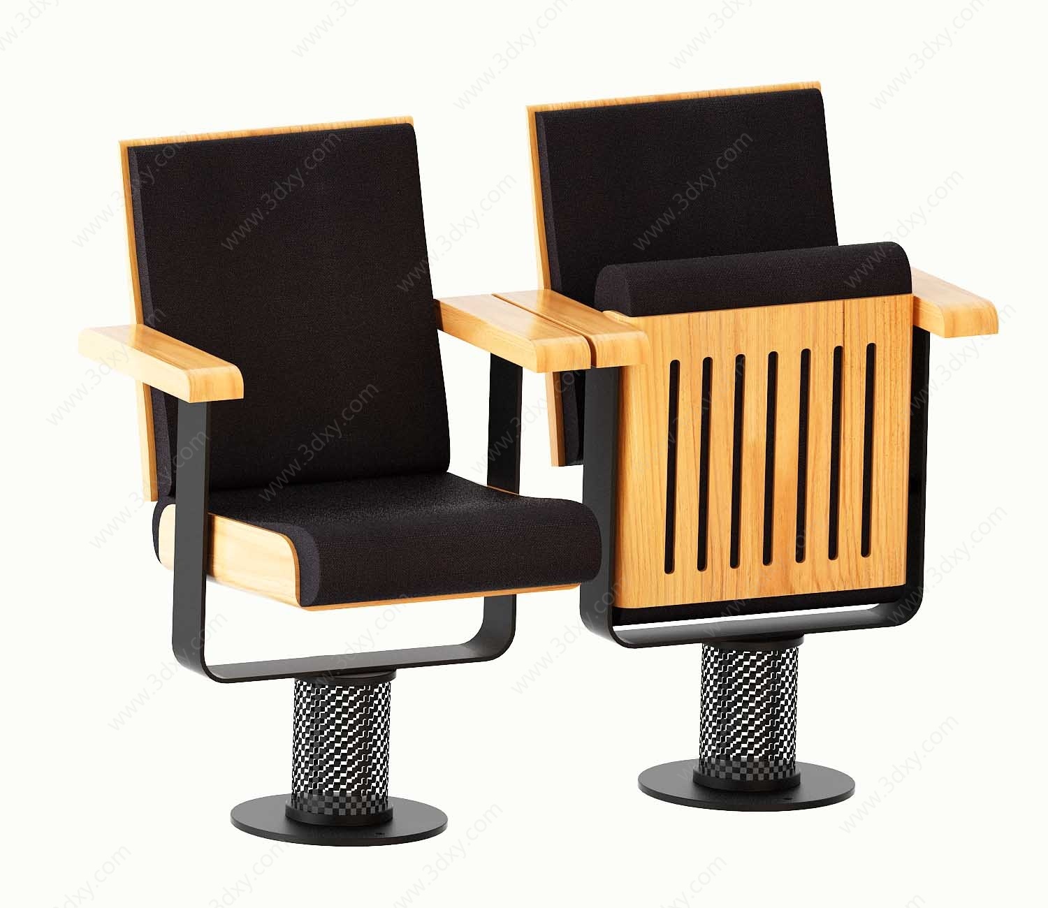 现代折叠椅子3D模型