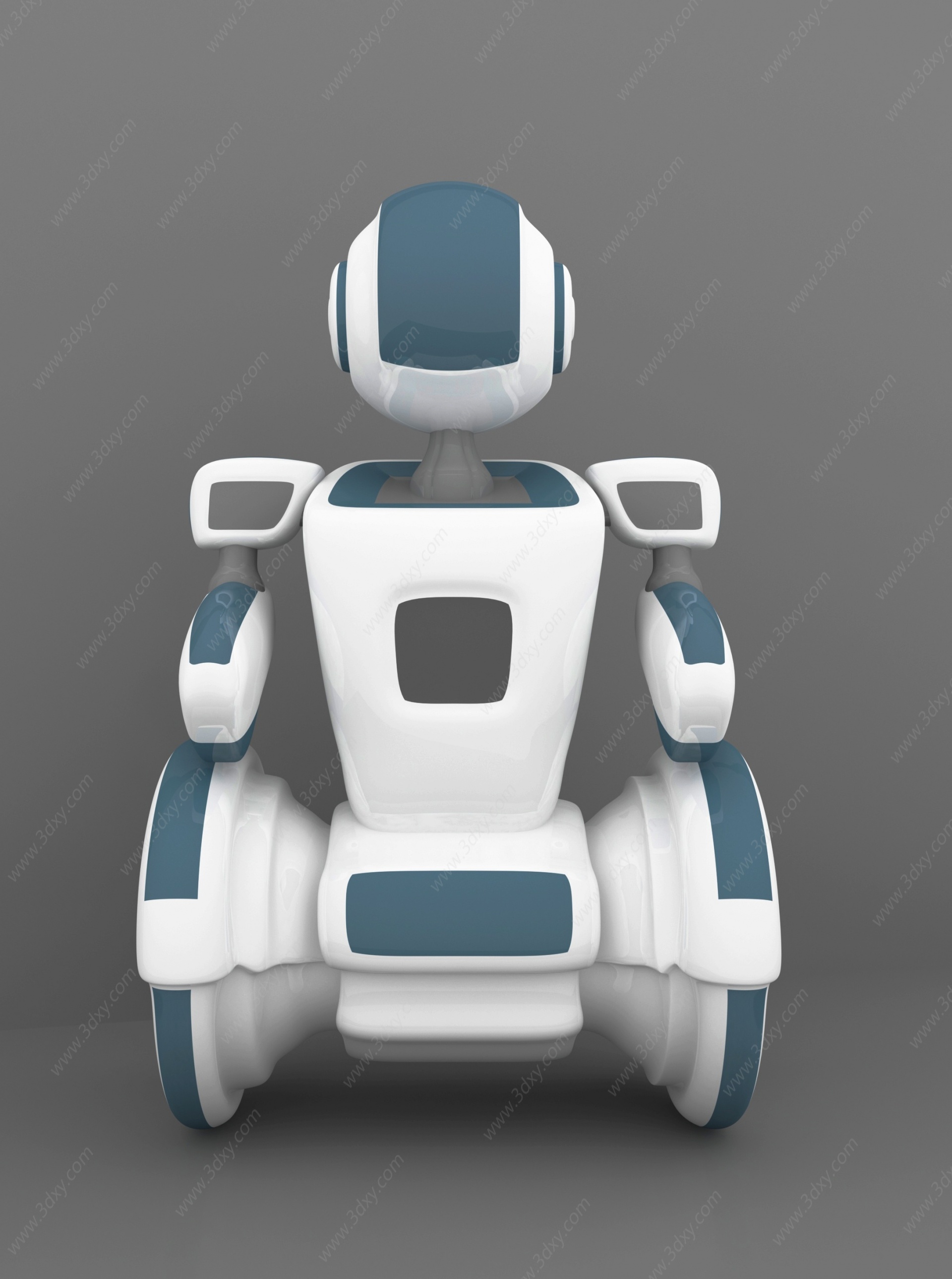 智能玩具机器人3D模型