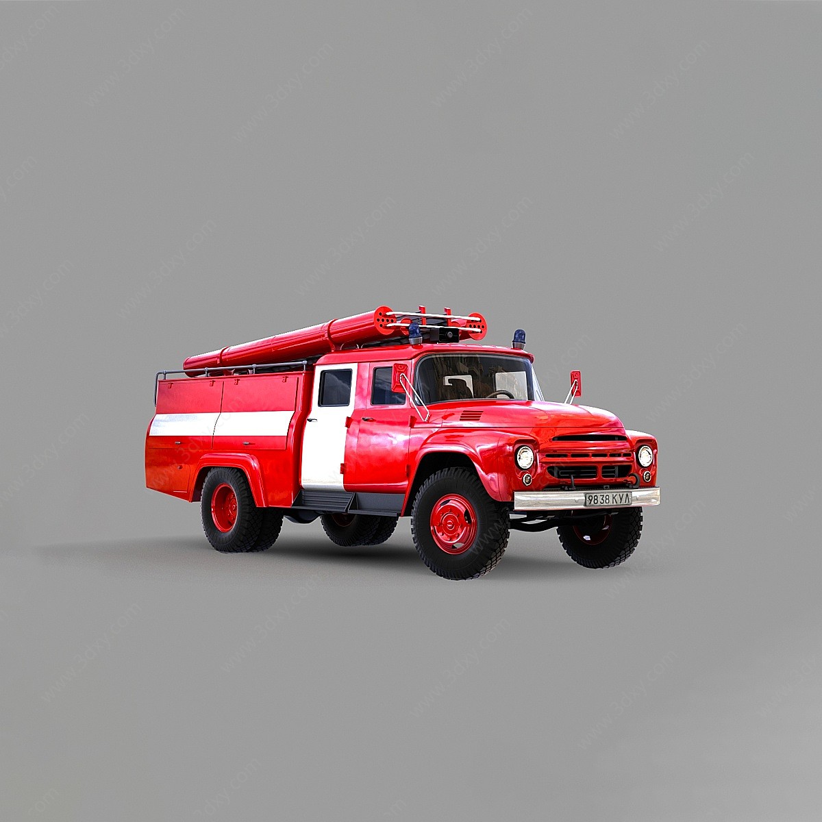 消防车3D模型