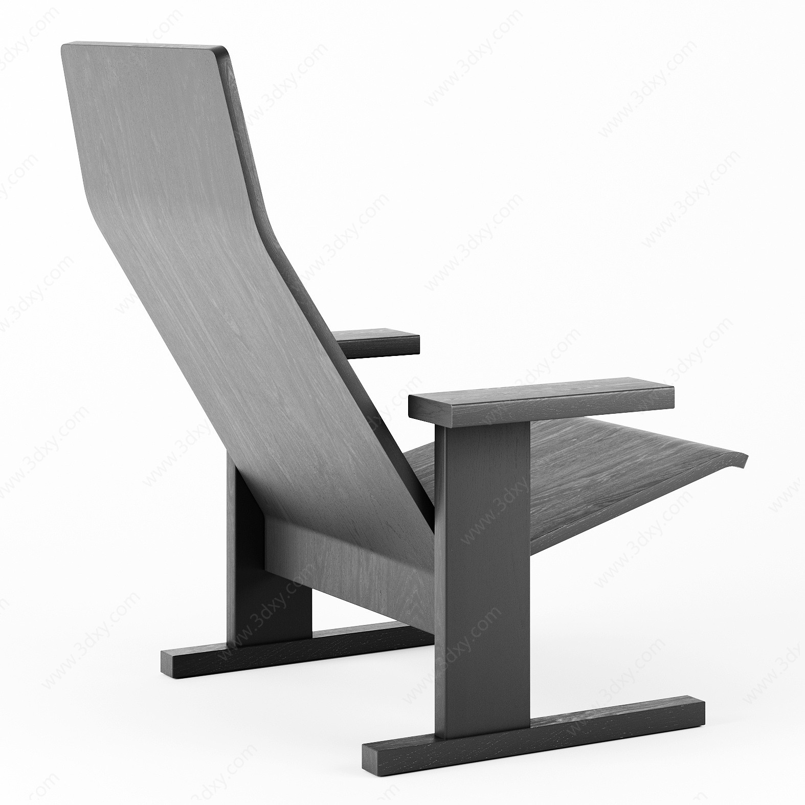 现代单人座椅休闲椅3D模型