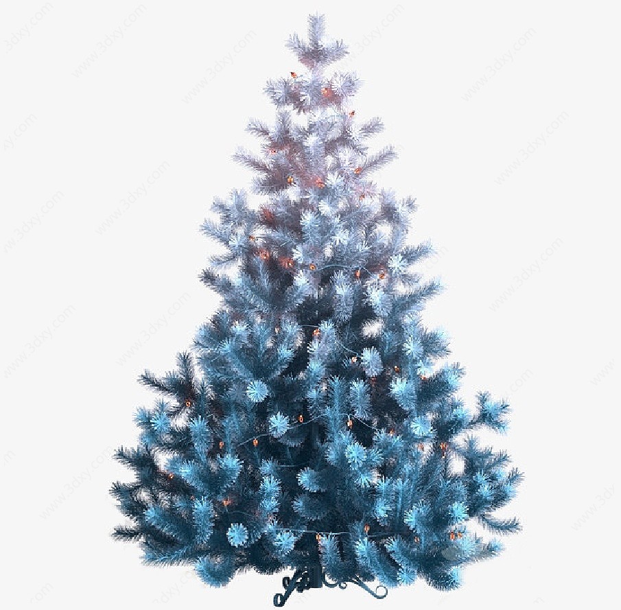 圣诞节圣诞树3D模型