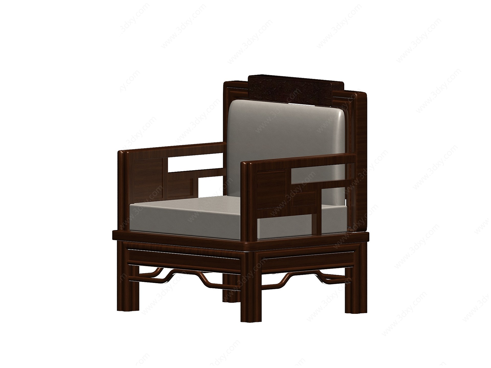 中式桌椅桌椅中式3D模型