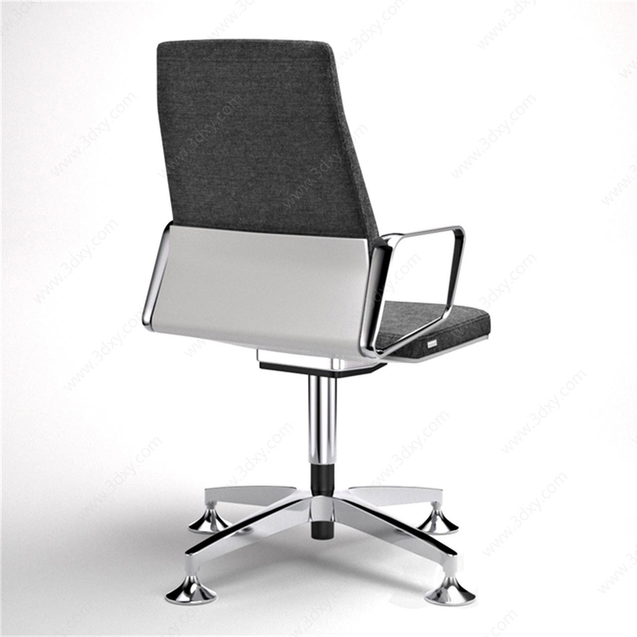 现代办公椅洽谈椅3D模型