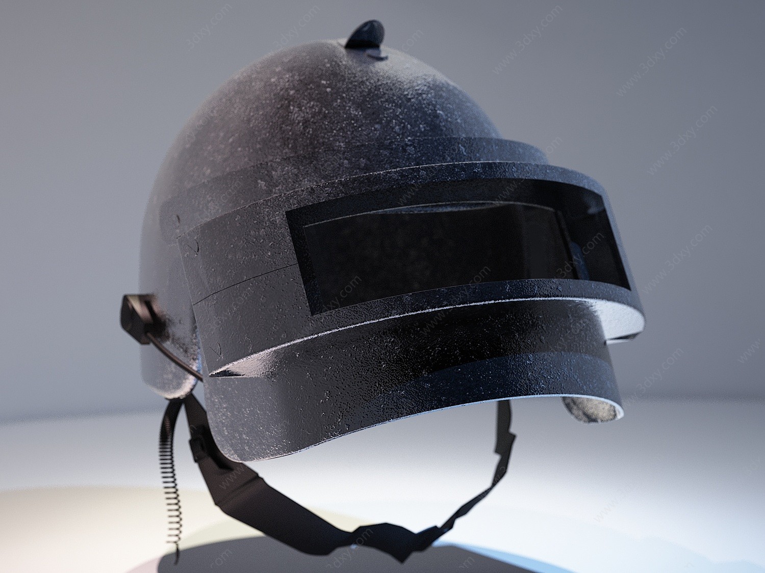 三级头头盔3D模型