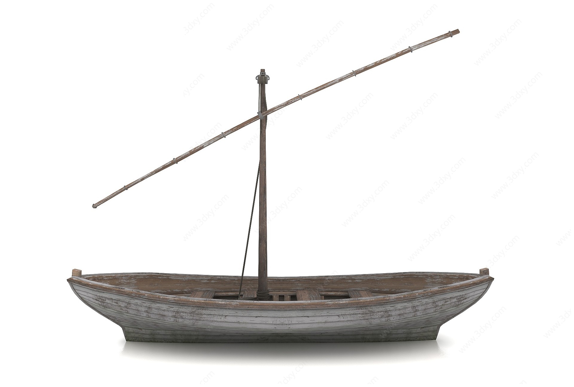 木船3D模型