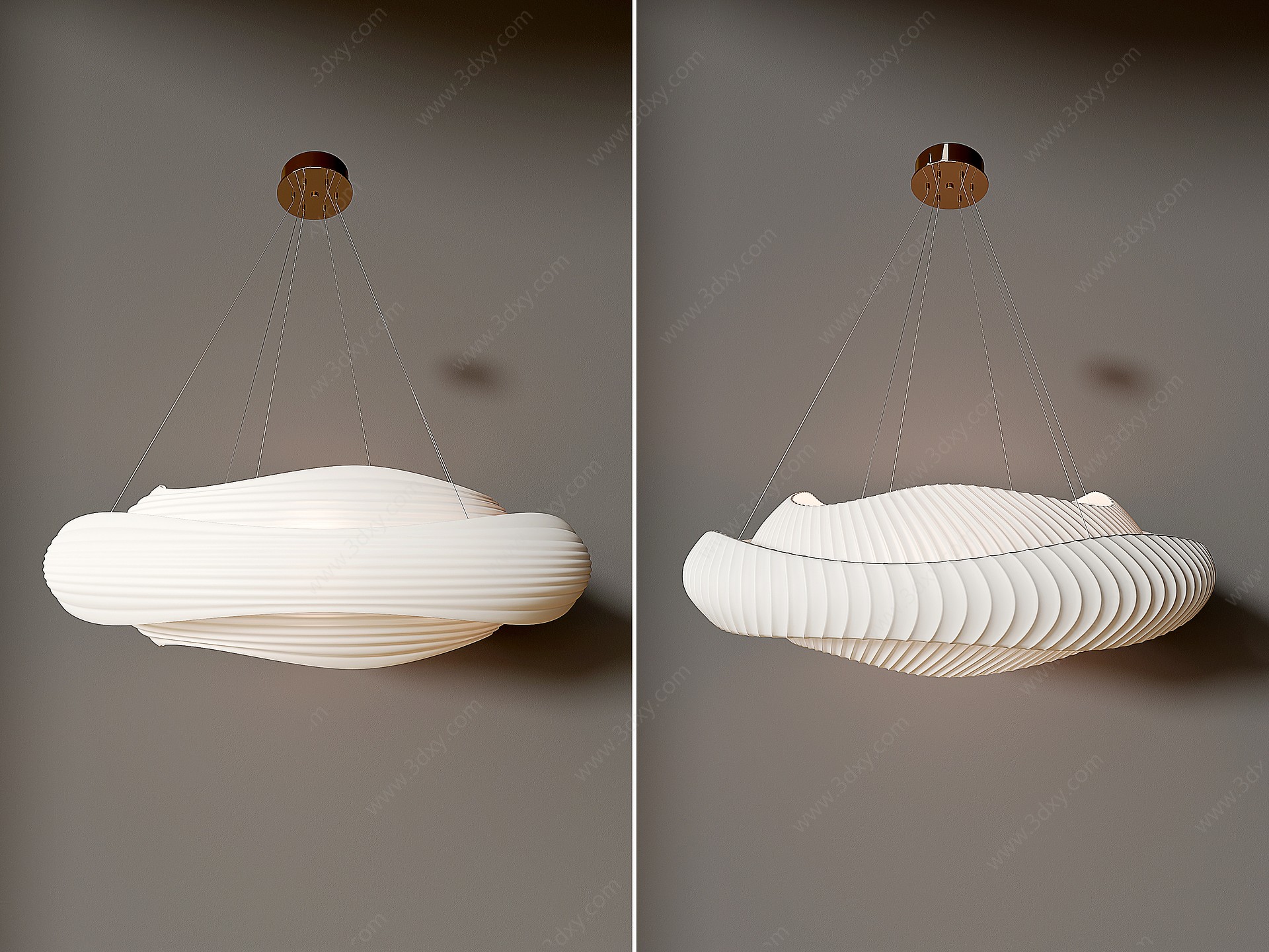 餐厅吊灯主灯创意灯具3D模型