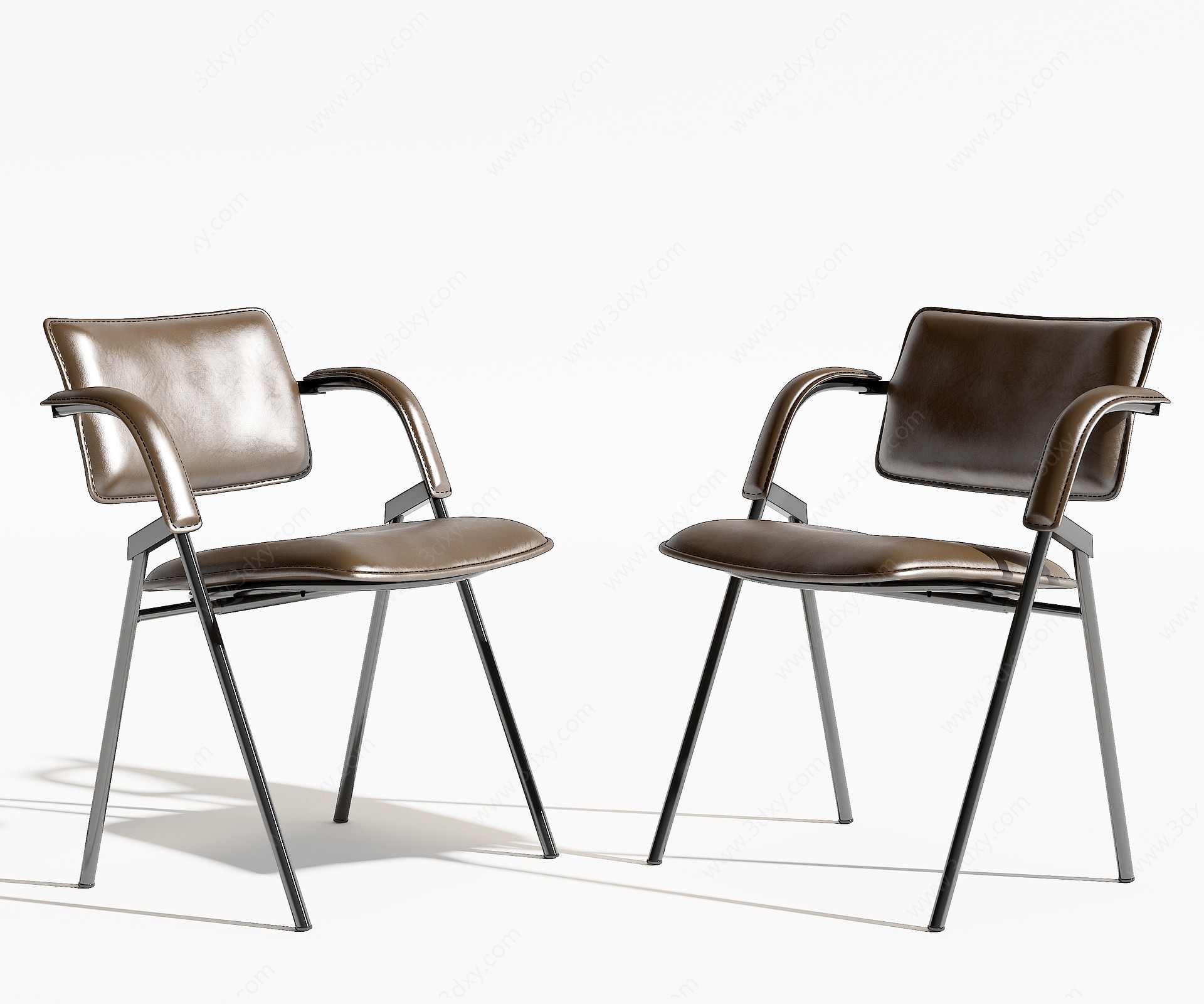 现代餐椅3D模型