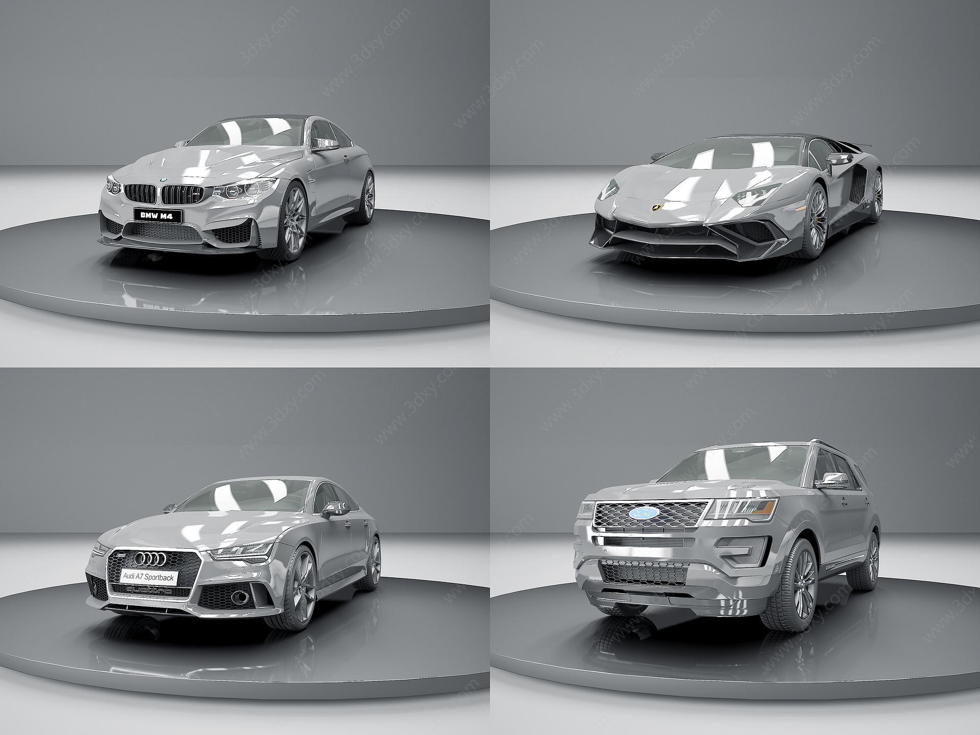 交通工具汽车3D模型
