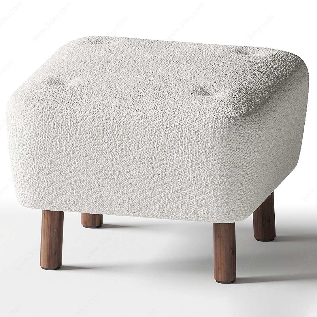 现代凳子3D模型