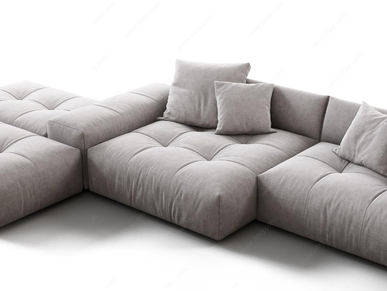 Poliform现代多人沙发3D3D模型
