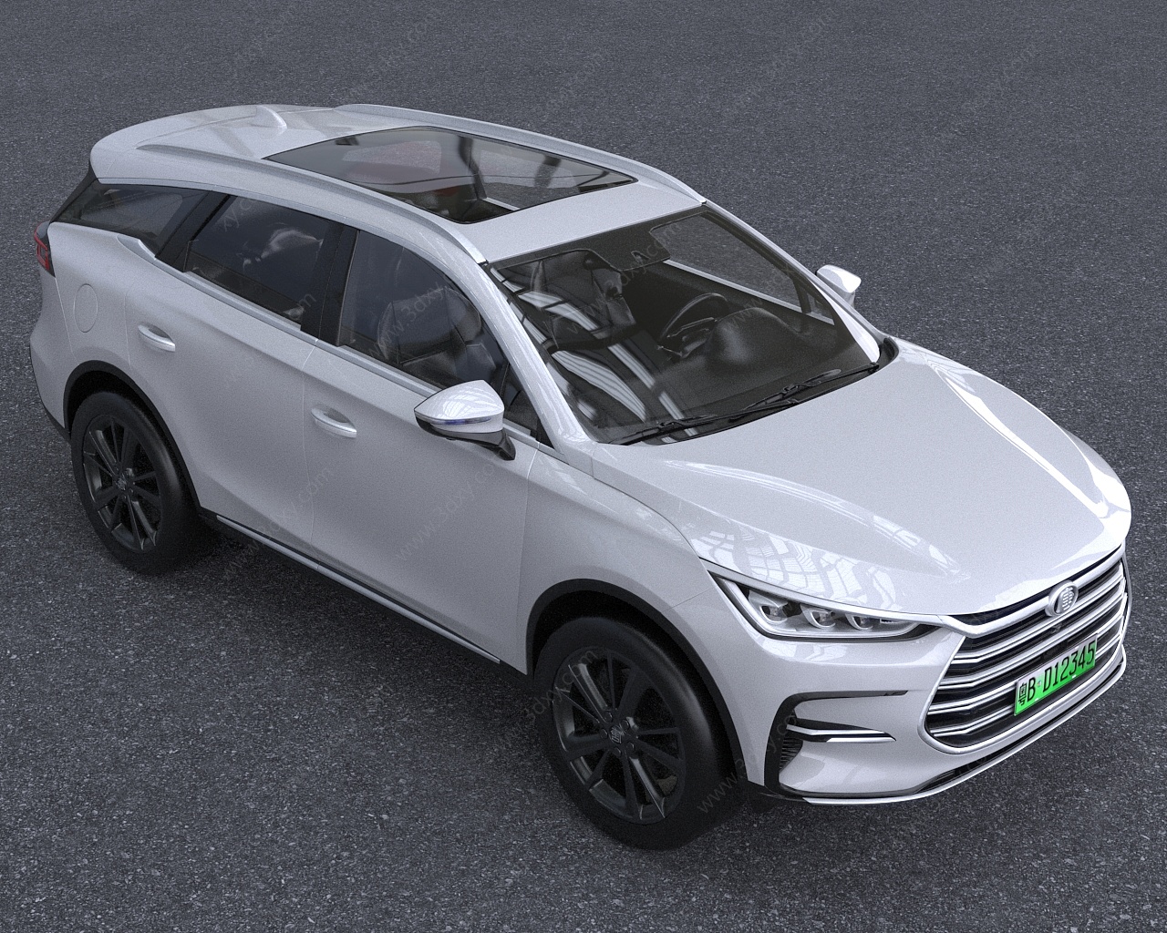 2024款比亚迪唐新能源汽车3D模型