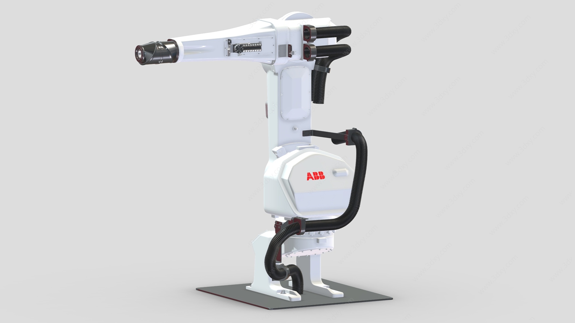 现代科技智能机器人机械臂3D模型