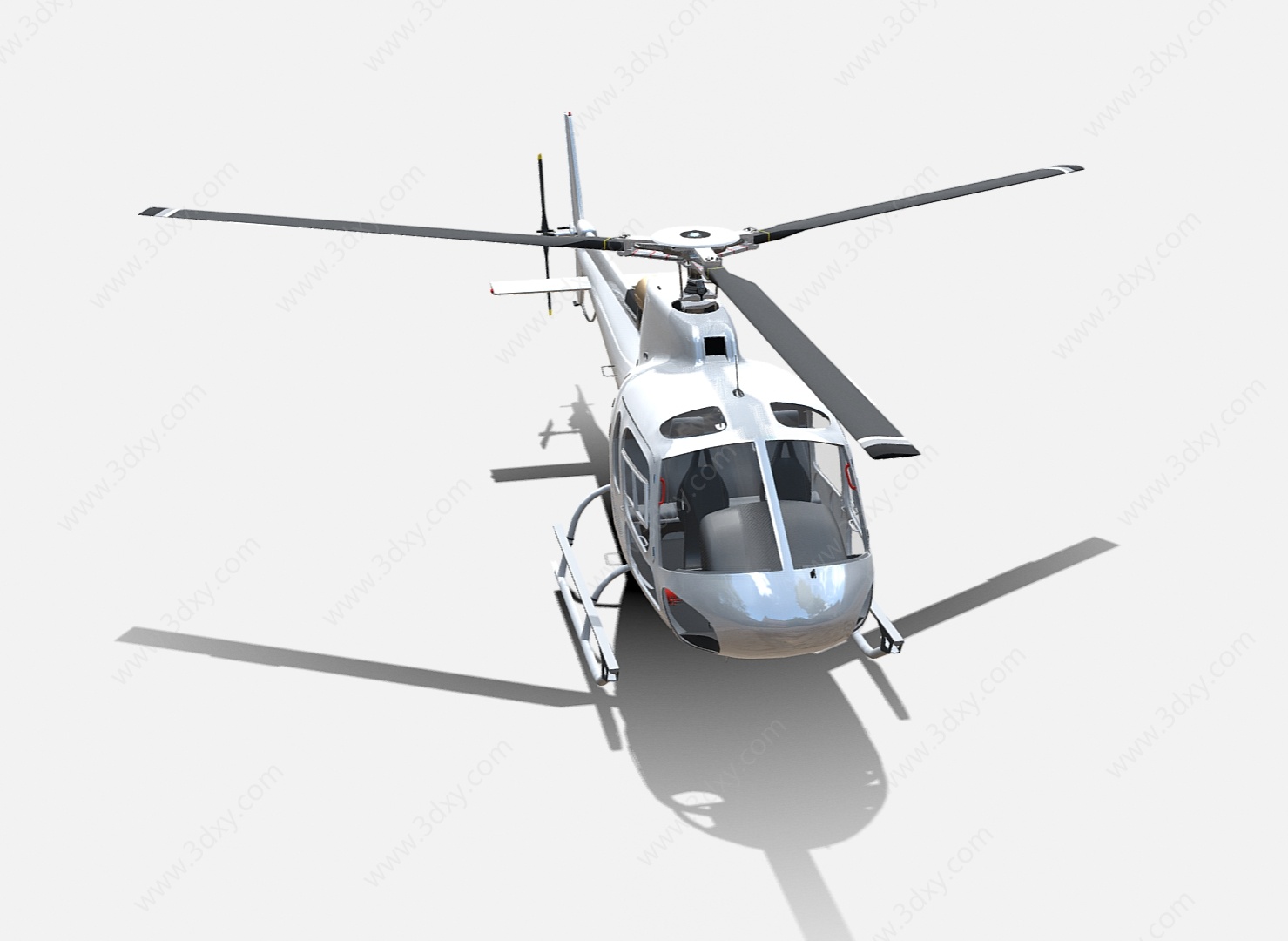 飞机直升机武装飞机3D模型