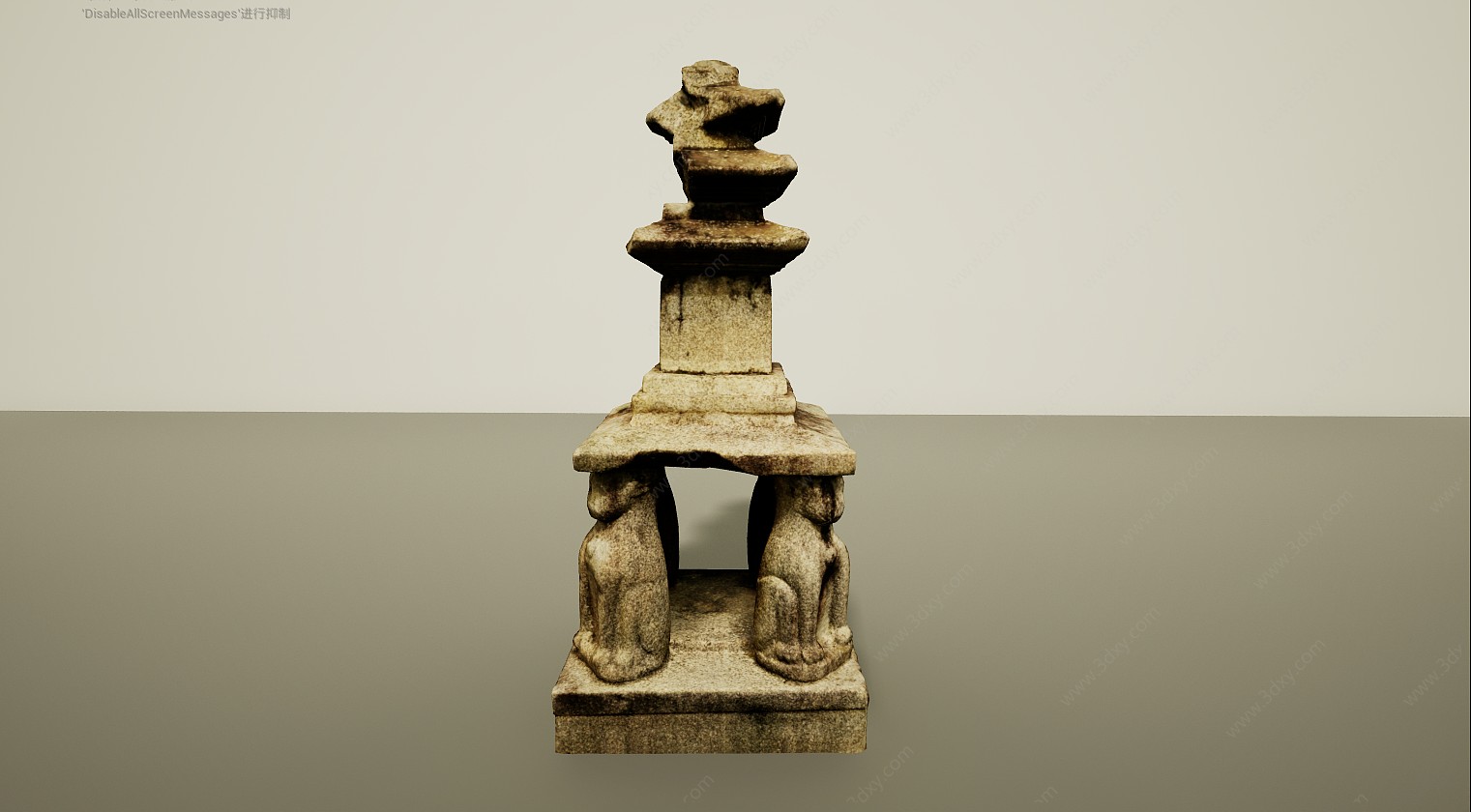 文物雕塑青铜器3D模型