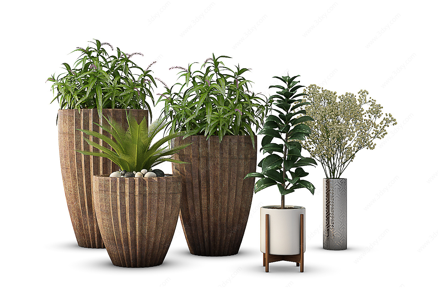 植物绿植盆栽植物花瓶3D模型