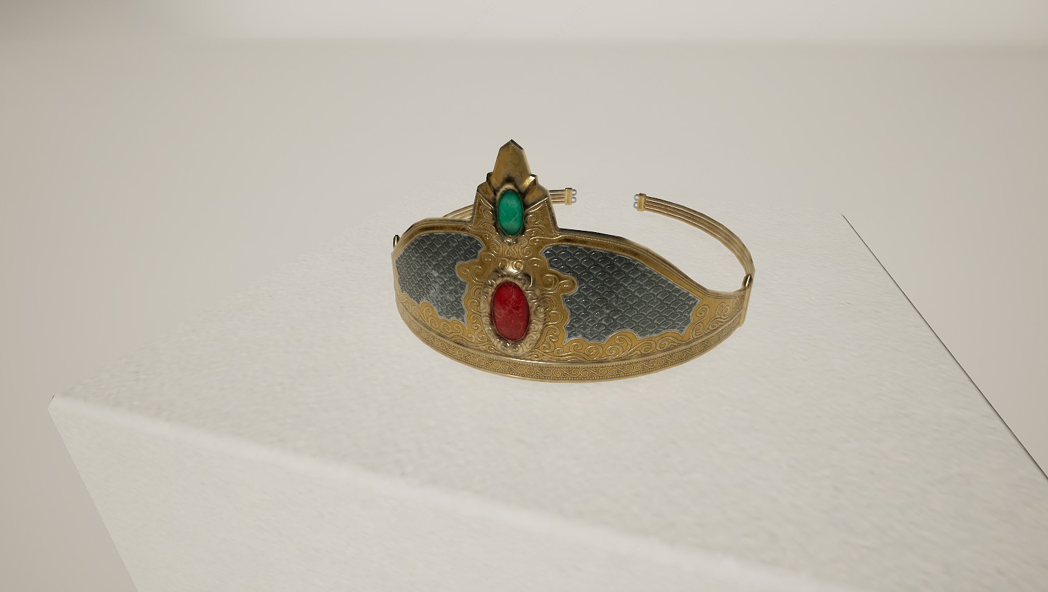 文物皇冠3D模型