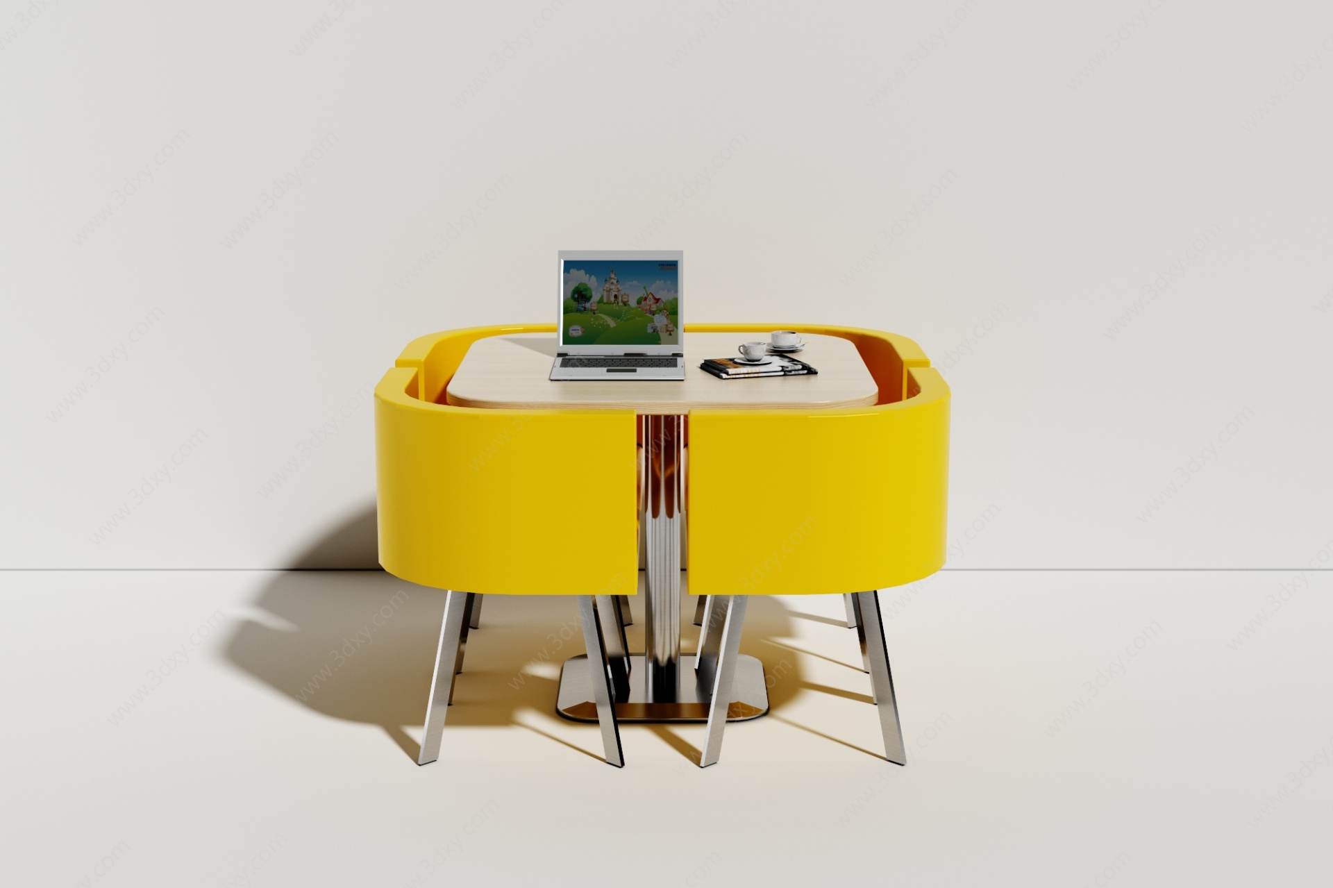 桌子餐桌桌椅3D模型