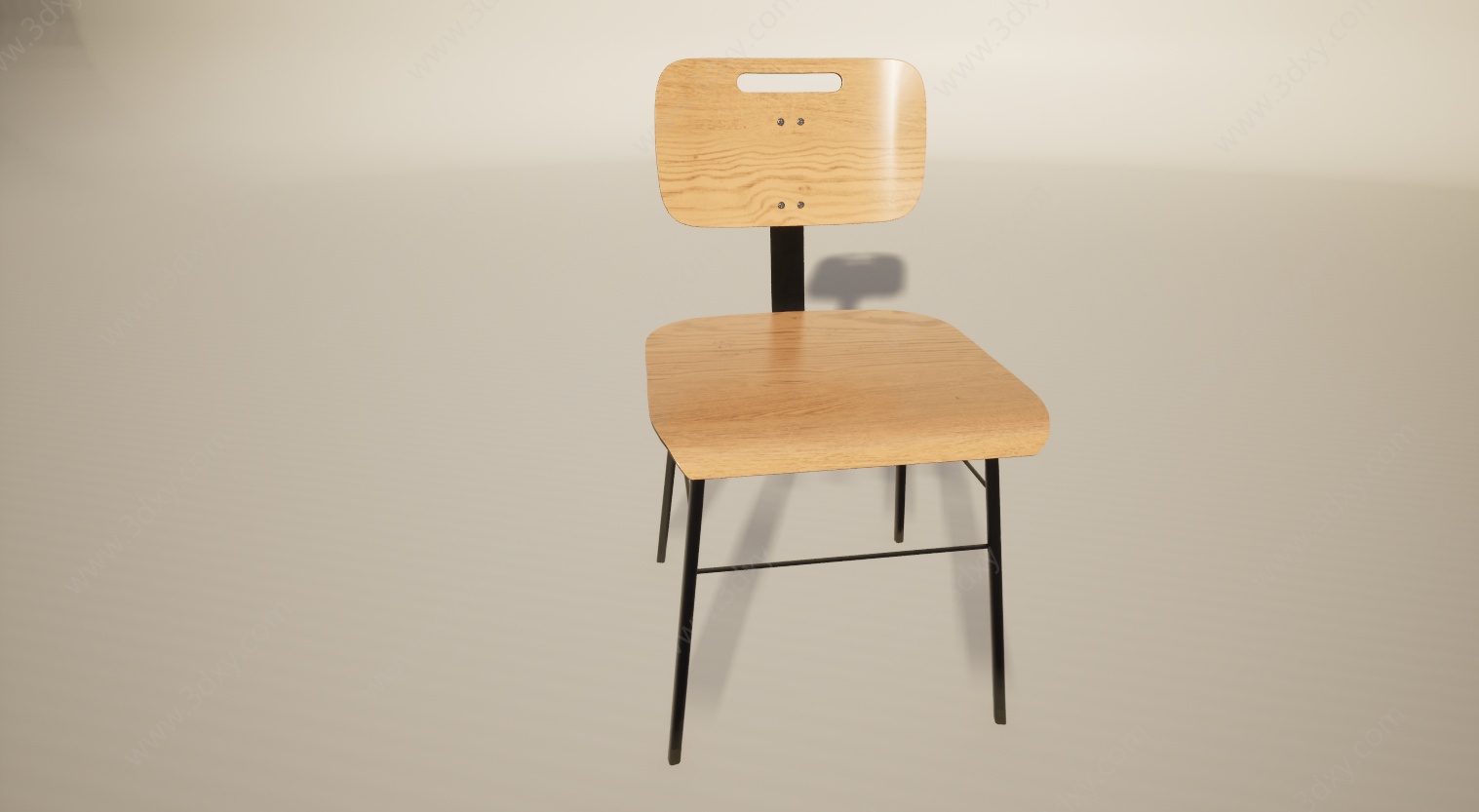 工业用椅3D模型