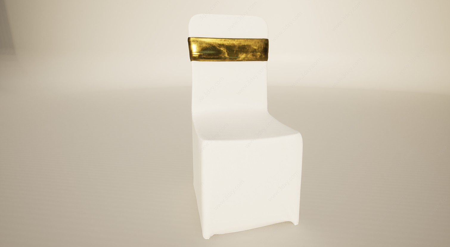酒店宴会厅餐椅3D模型