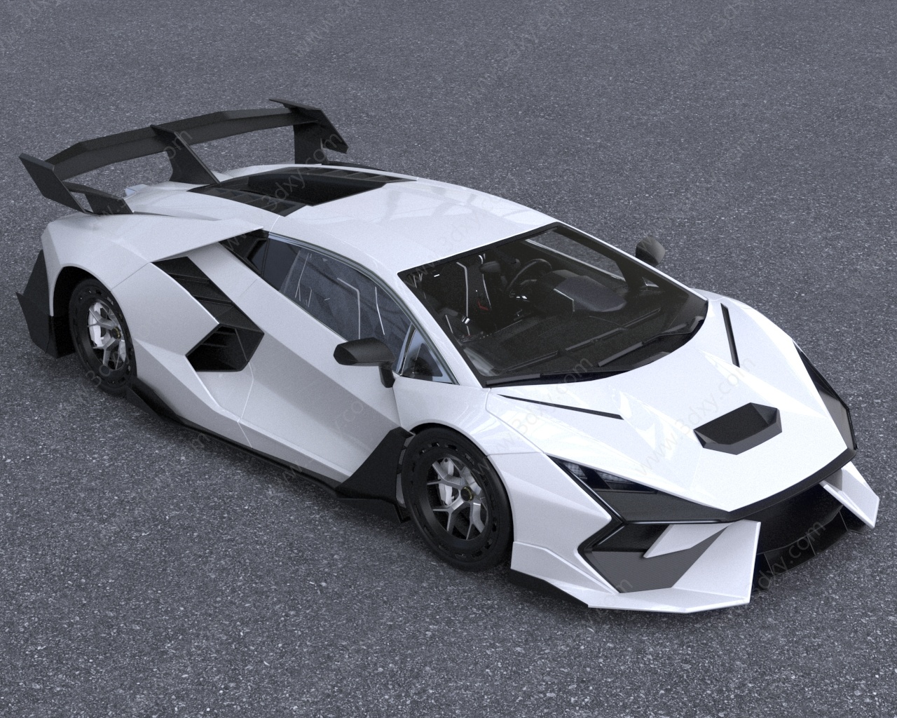 蘭博基尼超級跑車3D模型