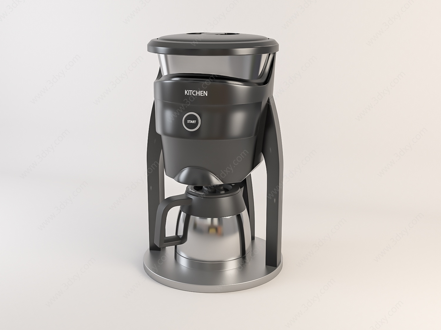 家用电器家用咖啡机3D模型