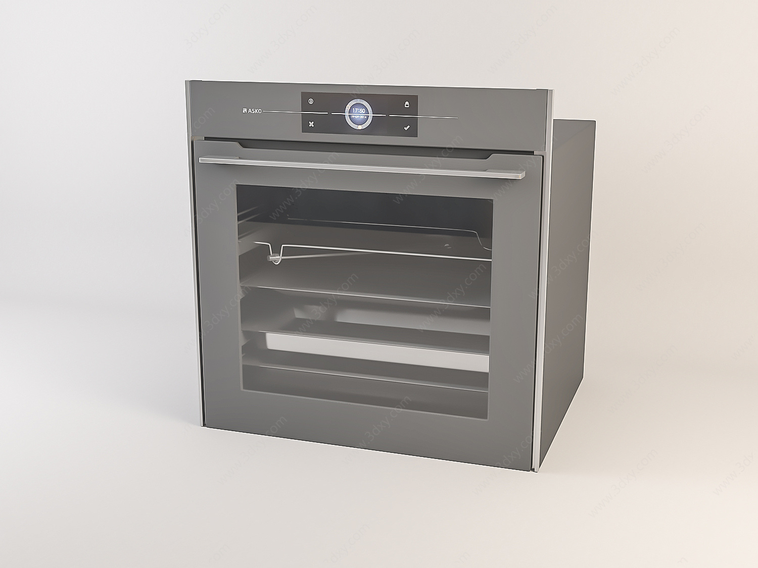 家用电器烤箱蒸箱3D模型