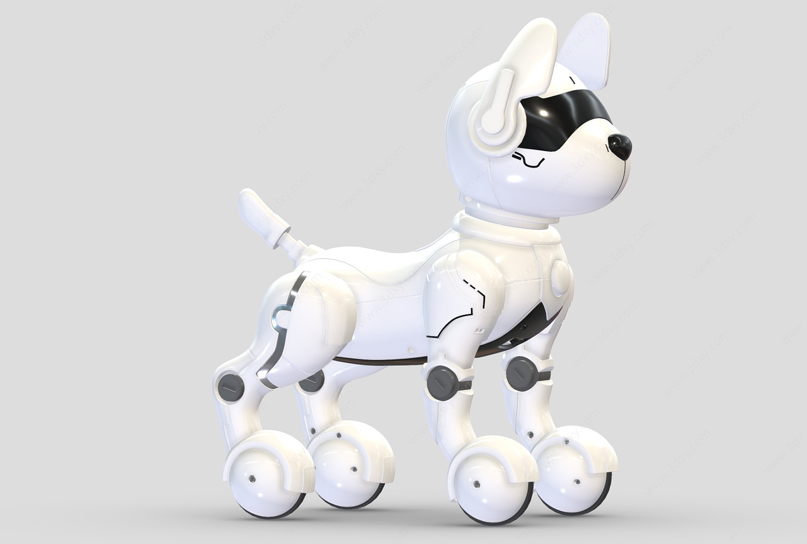 玩具机器狗智能机器人3D模型
