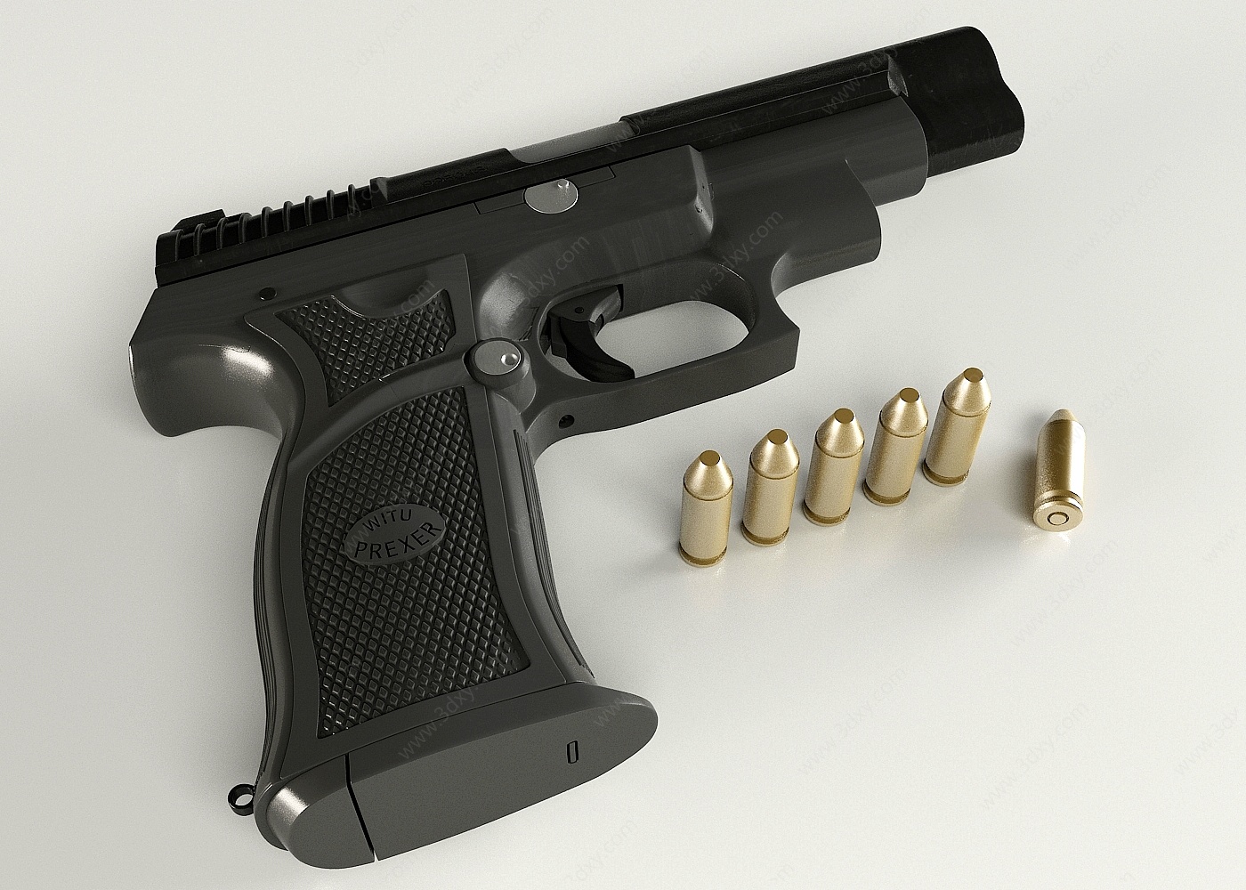 手枪PrexerWIST943D模型