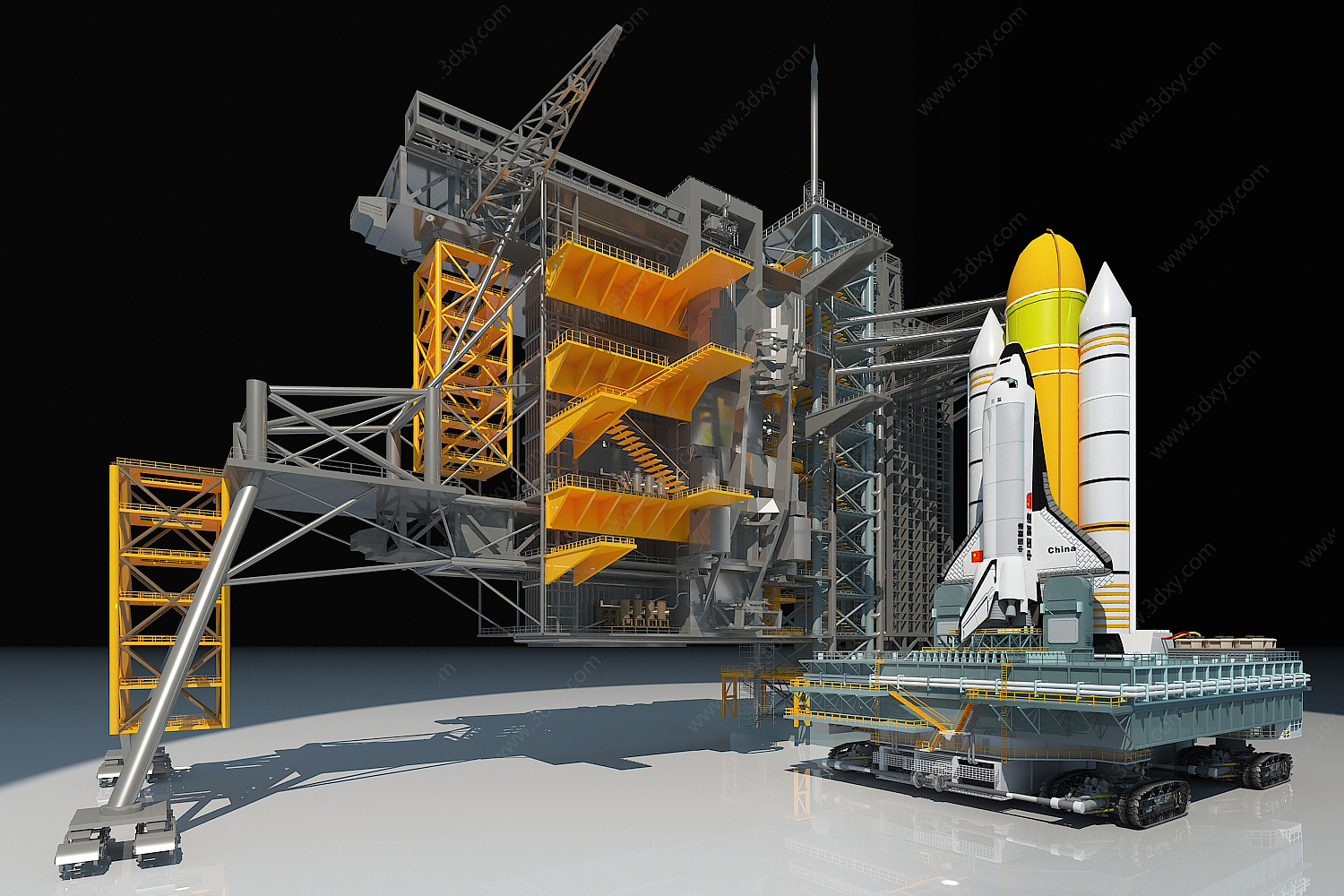 航天基地3D模型