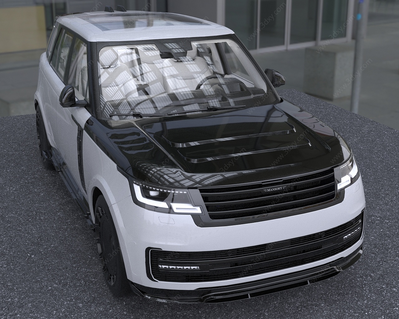2025款迈莎锐路虎汽车3D模型