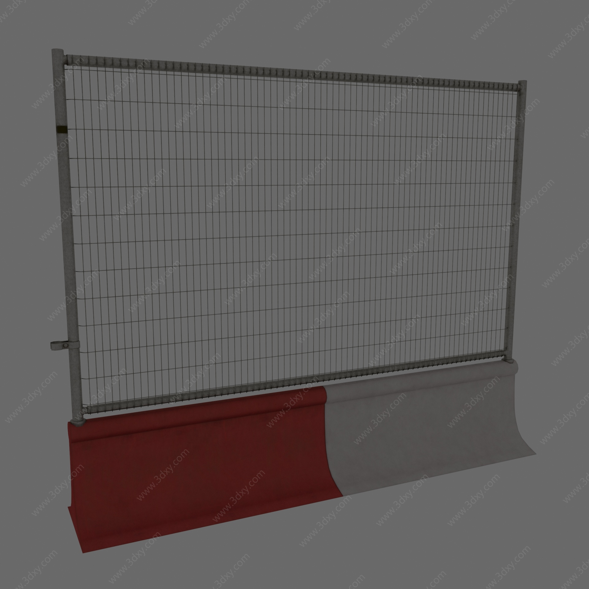 栏杆护栏3D模型