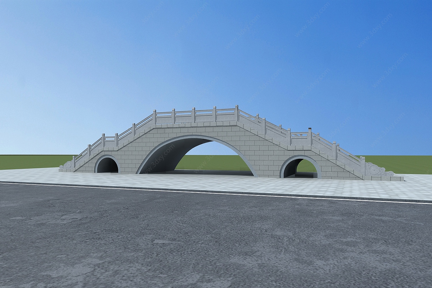 古桥3D模型