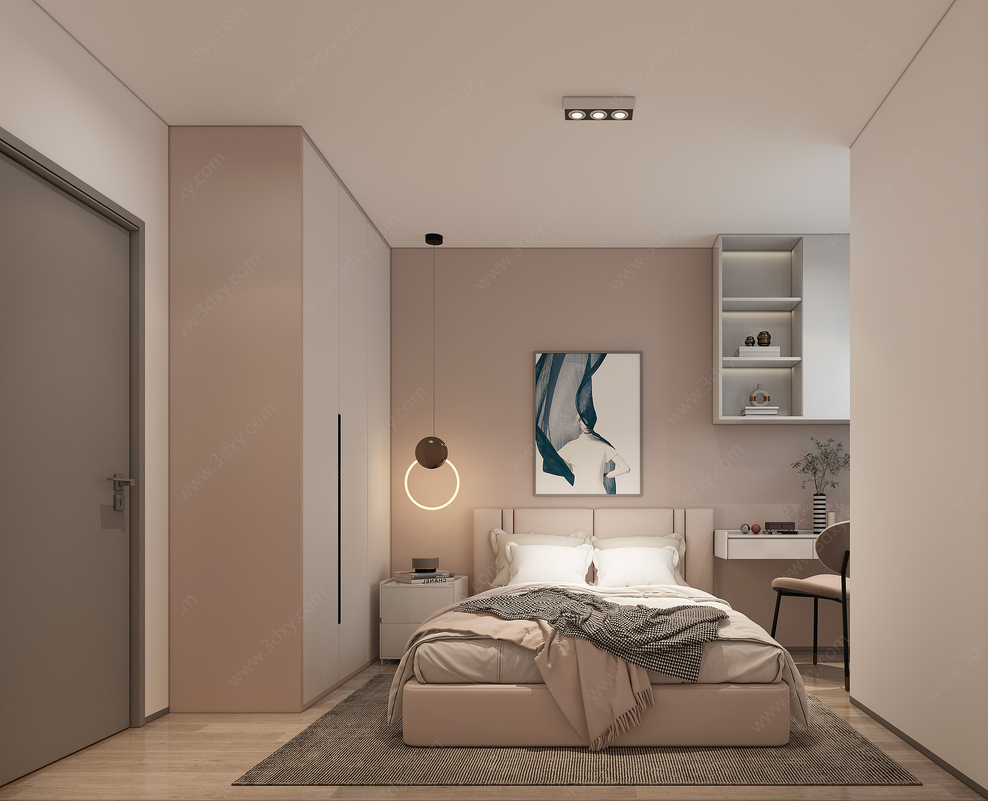 家居卧室3D模型