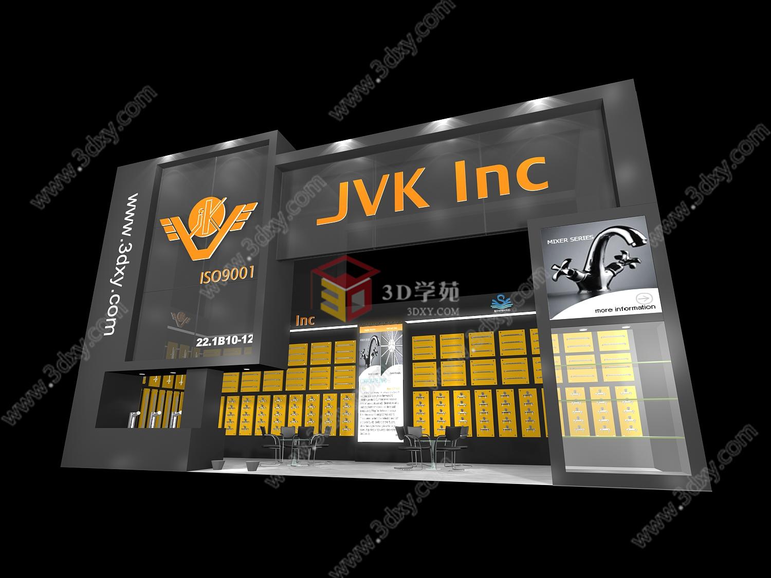 JVK 卫浴配件3D模型
