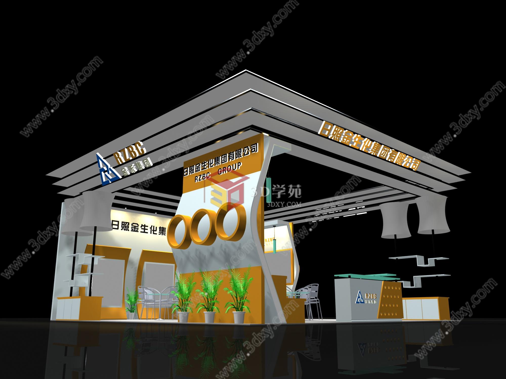 金生化展厅3D模型