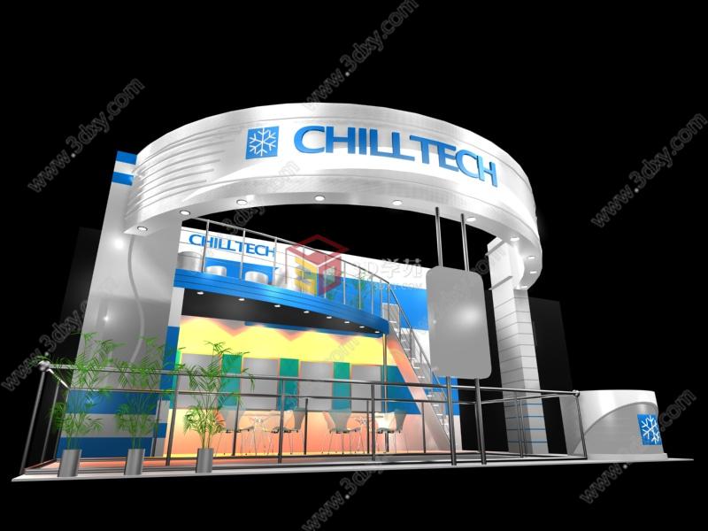 CHILL TECH 展3D模型